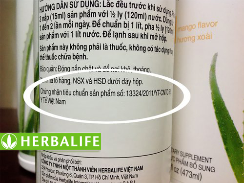 HERBALIFE ALOE CONCENTRATE 13